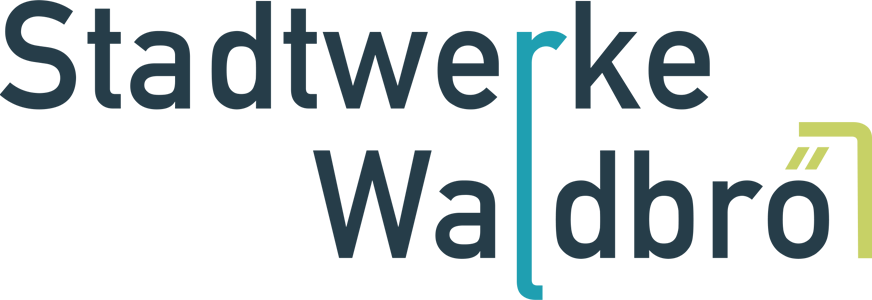 Stadtwerke Waldbröl — Logo. Simply typo.