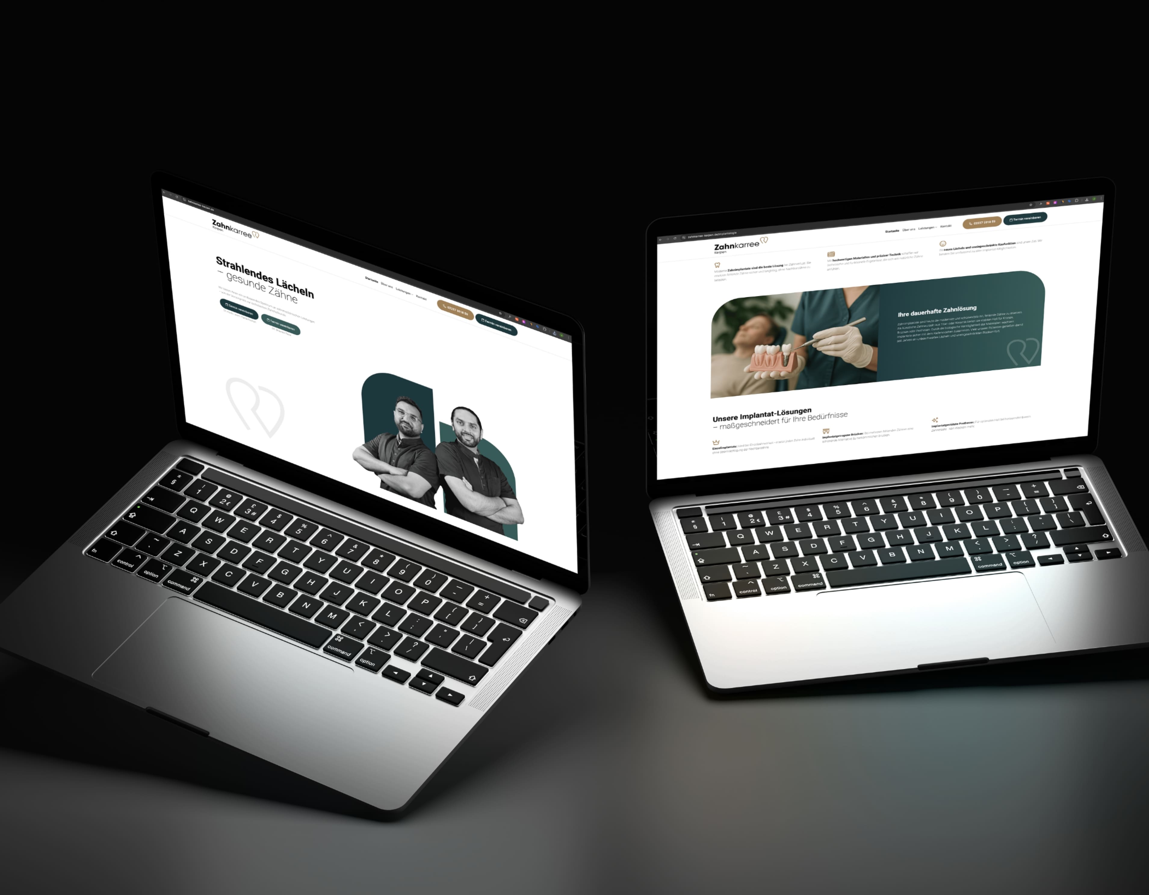 Zahnkarree — Brand Identity, Interior Design, Grand Opening & Marketing, Case-Study von digitalbynature
